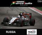 Серхио Перес, силы Индии, Гран-при России 2015, третье место